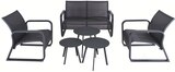 Salon bas Quenza 4 places - Proloisirs - Mr. Bricolage à Vaulx-en-Velin Salon bas Quenza 4 places - Proloisirs en promo chez Mr. Bricolage Vaulx-en-Velin à 499,00 €