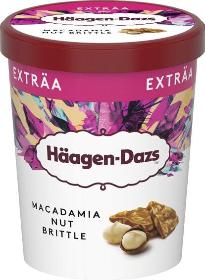 Crème glacée Macadamia Nut Brittle  Extraa plaisir