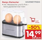 Design-Eierkocher von GOURMETmaxx im aktuellen Netto Marken-Discount Prospekt für 14,99 €