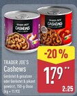 Cashews im Angebot bei ALDI Nord in Potsdam Cashews Angebote von Trader Joe's bei ALDI Nord Potsdam für 1,79 €