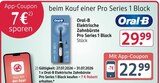 Elektrische Zahnbürste Pro Series 1 Black von Oral-B im aktuellen Rossmann Prospekt für 22,99 €