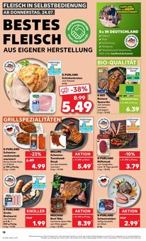 Schweinefleisch im aktuellen Kaufland Prospekt (Osnabrück) Schweinefleisch im Kaufland Prospekt "KNÜLLER" mit 53 Seiten (Osnabrück)