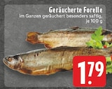 Geräucherte Forelle Angebote bei EDEKA Marl für 1,79 €