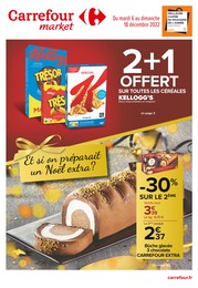 Catalogue Supermarchés de Carrefour Market Prospectus Carrefour Market, "Et si on préparait un Noël extra ?", 80 pages, 06/12/2022 - 18/12/2022