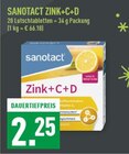 Zink+C+D Angebote von Sanotact bei Marktkauf Düsseldorf für 2,25 €