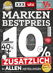 XXXLutz Möbelhäuser Kirchheim (München) Prospekt "MARKENBESTPREIS" mit 32 Seiten