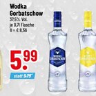 Trinkgut Brannenburg - Wodka Gorbatschow 37,5% Vol. Angebot im Prospekt Wodka Gorbatschow 37,5% Vol. bei Trinkgut im Brannenburg Prospekt für 5,99 €