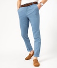 Pantalon chino en stretch coupe slim homme - GEMO dans le catalogue Gémo