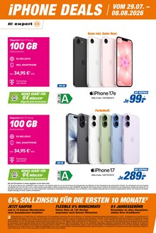 Smartphone im expert Prospekt "iPHONE DEALS" mit 8 Seiten (Mönchengladbach)