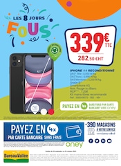 Téléphone Portable Angebote im Prospekt "LES 8 JOURS FOUS" von Bureau Vallée auf Seite 8