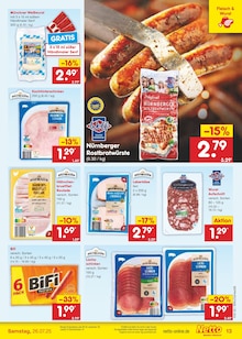 Bratwurst im aktuellen Netto Marken-Discount Prospekt (Osnabrück) Bratwurst im Netto Marken-Discount Prospekt "Aktuelle Angebote" mit 65 Seiten (Osnabrück)