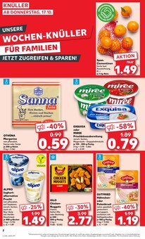 Aktueller Kaufland Prospekt "Aktuelle Angebote" Seite 2 von 56 Seiten für Brehna