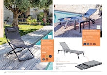 Prix et réduction Bain de soleil pliant dans le prospectus Botanic en cours Offre Bain de soleil pliant dans le catalogue Botanic du moment à la page 30