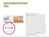 LINDA Premiumapotheke Tübingen - Diclo-ratiopharm Schmerzgel Angebot im Prospekt Diclo-ratiopharm Schmerzgel bei LINDA Premiumapotheke im Tübingen Prospekt für 11,49 €