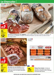 Offre Saucisson Sec dans le catalogue Carrefour du moment à la page 30