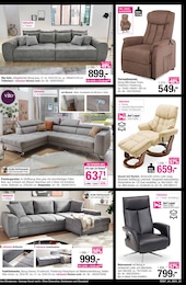 Couch Angebot im aktuellen Opti-Wohnwelt Prospekt auf Seite 3