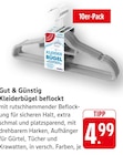 Aktuelle Kleiderbügel Angebote bei EDEKA in Offenbach (Main) Aktuelles Kleiderbügel beflockt Angebot bei EDEKA in Offenbach (Main) ab 4,99 €