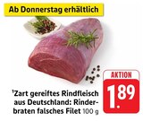 Aktuelle Braten Angebote bei E center in Darmstadt Aktuelles Rinderbraten falsches Filet Angebot bei E center in Darmstadt ab 1,89 €
