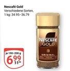 Nescafé Gold im Angebot bei GLOBUS in Gotha Nescafé Gold Angebote bei GLOBUS Gotha für 6,99 €