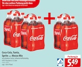 Aktuelle Coca Cola Angebote bei famila Nordost in Stralsund Aktuelles Coca-Cola, Fanta, Sprite oder Mezzo Mix Angebot bei famila Nordost in Stralsund ab 5,49 €