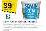 ENDUIT PLAKIST PERFECT'JOINT 25KG à Tout Faire dans Alrance