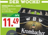 Aktuelle Krombacher Angebote bei Marktkauf in Leverkusen Aktuelles PILS Angebot bei Marktkauf in Leverkusen ab 11,49 €