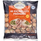 Escargots préparés surgelés - FRANÇAISE DE GASTRONOMIE dans le catalogue Carrefour