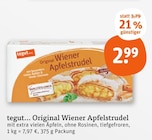 Original Wiener Apfelstrudel im tegut Prospekt Original Wiener Apfelstrudel von tegut... im aktuellen tegut Prospekt für 2,99 €