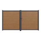 Portail composite battant Delfis 3m en promo chez Brico Dépôt Créteil à 799,00 €