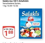 Aus 100 % Schafmilch Angebote von Salakis bei GLOBUS Krefeld für 1,88 €