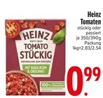 Tomaten Angebote von Heinz bei EDEKA Regensburg für 0,99 €