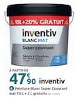 Mr.Bricolage Saint-Donat-sur-l'Herbasse - Promo Peinture Blanc Super Couvrant mat 10 L + 2 L gratuits Promo Peinture Blanc Super Couvrant mat 10 L + 2 L gratuits à 47,90 € dans le catalogue Mr.Bricolage à Saint-Donat-sur-l'Herbasse