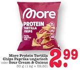 Aktuelles Protein Tortilla Chips Paprika ungarisch Angebot bei E center in Heidelberg ab 2,99 €