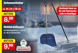 Schneeschieber für 8,99 € bei Zimmermann im Angebot Schneeschieber im aktuellen Zimmermann Prospekt
