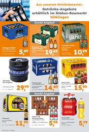 Cola im Globus-Baumarkt Prospekt in Saarbrücken Aktueller Globus-Baumarkt Prospekt mit Cola, "Immer eine Idee besser", Seite 20
