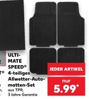 Allwetter-Automatten-Set im Kaufland Prospekt Allwetter-Automatten-Set von ULTIMATE SPEED im aktuellen Kaufland Prospekt für 5,99 €