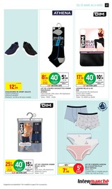 Chaussures Angebote im Prospekt "50% REMBOURSÉS EN BONS D'ACHAT SUR LE RAYON ALIMENTATION ET HYGIÈNE BÉBÉ" von Intermarché auf Seite 47