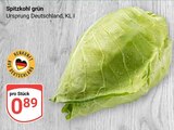 Spitzkohl grün Angebote bei GLOBUS Salzgitter für 0,89 €