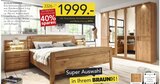 Schlafzimmer Erle teilmassiv Angebote von BRAUN bei BRAUN Möbel-Center Freiburg für 1.999,00 €