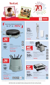 Promos Tefal dans le catalogue "PASSEZ L'AUTOMNE CONNECTÉ À VOS ENVIES !" de Carrefour Tefal en promo dans le catalogue Carrefour à la page 5