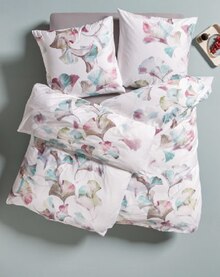 Möbel Kraft Teutschenthal - Satin-Bettwäsche "Ginko" Satin-Bettwäsche "Ginko" Angebot bei Möbel Kraft Teutschenthal im Prospekt Schöner Aufwachen. Mit traumhaften Bettwaren und Zubehör.