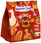 WINGS PARTY MAÎTRE COQ - MAITRE COQ - Auchan Hypermarché à Saint-Nazaire WINGS PARTY MAÎTRE COQ - MAITRE COQ en promo chez Auchan Hypermarché Saint-Nazaire à 4,29 €