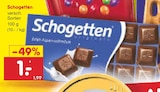 Schokolade im Angebot bei Netto Marken-Discount in Waiblingen Schokolade Angebote von Schogetten bei Netto Marken-Discount Waiblingen für 1,00 €