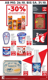 Sahne im Kaufland Prospekt "Hier bin ich richtig" mit 88 Seiten (Augsburg)