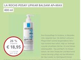 LINDA Premiumapotheke Dessau-Roßlau - Lipikar Balsam AP+MAX Angebot im Prospekt Lipikar Balsam AP+MAX bei LINDA Premiumapotheke im Dessau-Roßlau Prospekt für 18,95 €