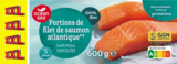 Portions de filet de saumon atlantique sans peau - OCEAN SEA - Lidl à Lambersart Portions de filet de saumon atlantique sans peau - OCEAN SEA en promo chez Lidl Lambersart à 11,95 €