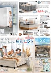 Aktueller Ostermann Prospekt mit Boxspringbett, "Beste Ideen für Ihre neuen Möbel - Das Zuhause des Wohnens", Seite 9