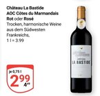 AOC Côtes du Marmandais Rot oder Rosé Angebote von Chateau La Bastide bei GLOBUS Neunkirchen für 2,99 €