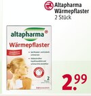 Wärmepflaster im Rossmann Prospekt Wärmepflaster von Altapharma im aktuellen Rossmann Prospekt für 2,99 €