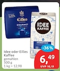 Kaffee von Idee oder Eilles im aktuellen budni Prospekt